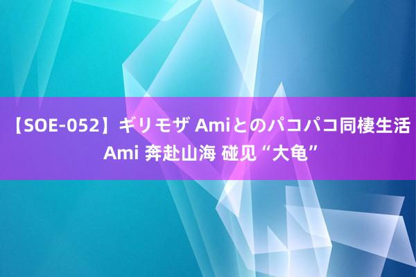 【SOE-052】ギリモザ Amiとのパコパコ同棲生活 Ami 奔赴山海 碰见“大龟”