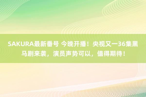 SAKURA最新番号 今晚开播！央视又一36集黑马剧来袭，演员声势可以，值得期待！