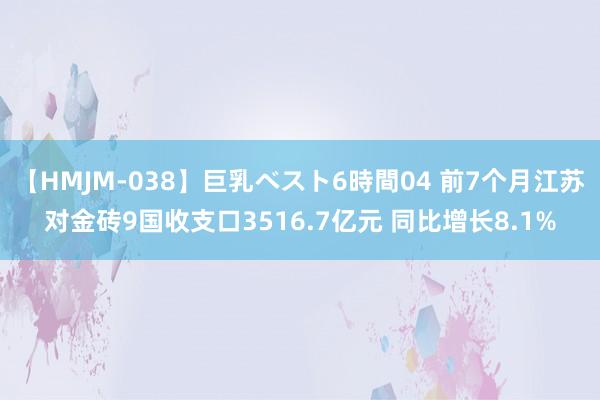 【HMJM-038】巨乳ベスト6時間04 前7个月江苏对金砖9国收支口3516.7亿元 同比增长8.1%